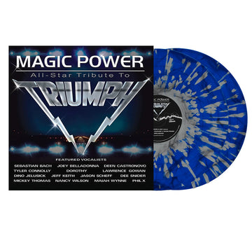TRIUMPH - Magic Power: All Star Tribute to Triumph - 2LP - Dark Blue and White Splatter Vinyl [MAY 30]