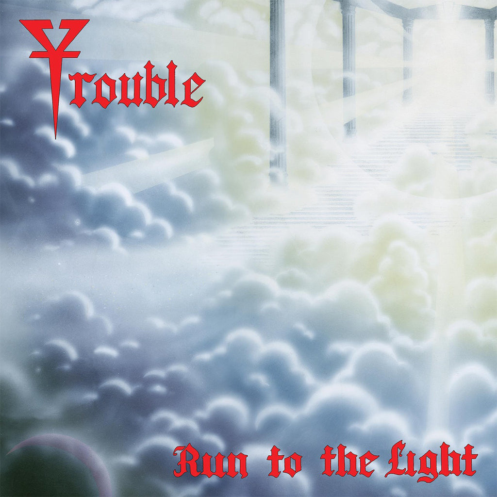 TROUBLE - Run To The Light (2023 Reissue) - LP - Transparent Reddish Blue Marbled Vinyl