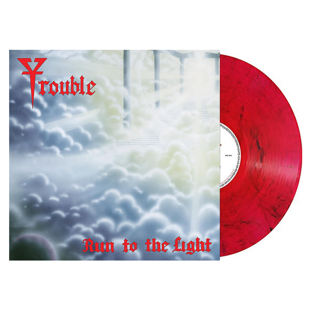 TROUBLE - Run To The Light (2023 Reissue) - LP - Transparent Reddish Blue Marbled Vinyl