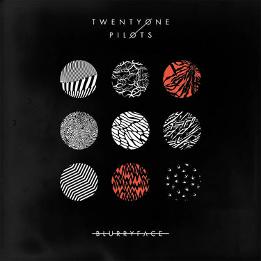 TWENTY ONE PILOTS - Blurryface (Repress) - 2LP - Burgundy Splatter Vinyl