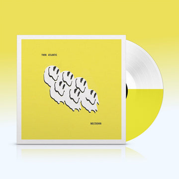 TWIN ATLANTIC - Meltdown - LP - White and Yellow Split Colour Vinyl