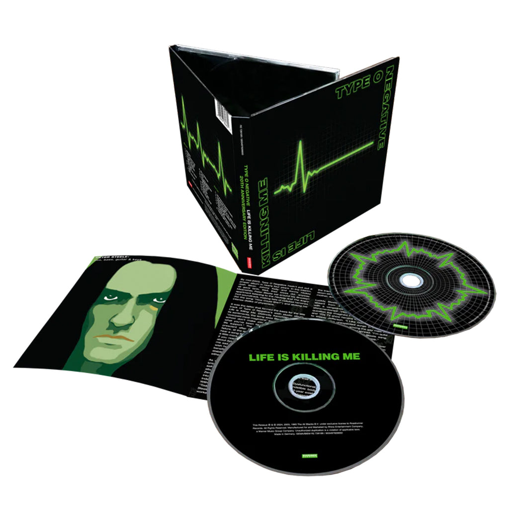 TYPE O NEGATIVE - Life Is Killing Me (20th Anniversary Deluxe Edition) - 2CD