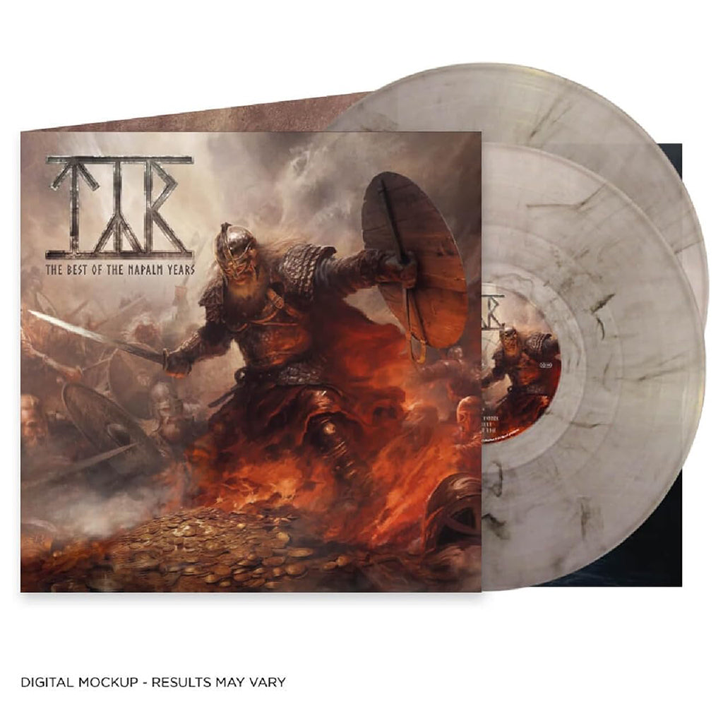 TÝR - The Best Of The Napalm Years - 2LP - Gatefold Marbled Vinyl