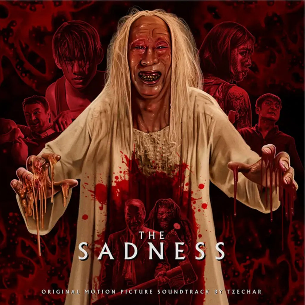 TZECHAR - The Sadness (Original Soundtrack - with Screen Printed Side D) - 2LP - Clear with Black and Purple Splatter Vinyl [MAR 14]