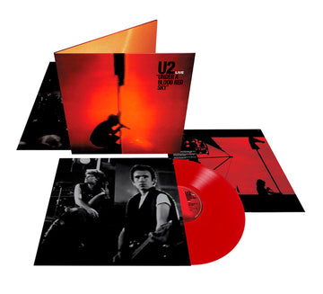 U2 - Under A Blood Red Sky - 40th Anniversary Edition with Poster [Black Friday 2023] - LP - 180g Red Vinyl
