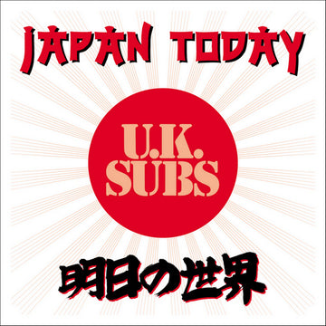 UK Subs - Japan Today - 1LP - Transparent Orange Vinyl  [Record Store Day 2025]