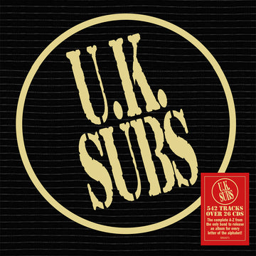 U.K. SUBS - The A-Z Of The U.K. Subs - Deluxe 26 x CD Box Set [NOV 28]