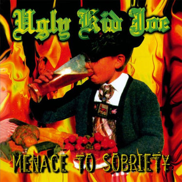 UGLY KID JOE - Menace To Sobriety (30th Anniversary Edition) - 2LP - Orange Splatter Vinyl