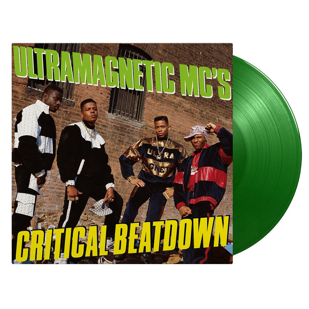 ULTRAMAGNETIC MC'S - Critical Beatdown (Expanded Edition) [2024 Reissue] - 2LP - 180g Green Vinyl