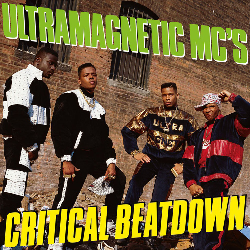 ULTRAMAGNETIC MC'S - Critical Beatdown (Expanded Edition) [2024 Reissue] - 2LP - 180g Green Vinyl [FEB 23]