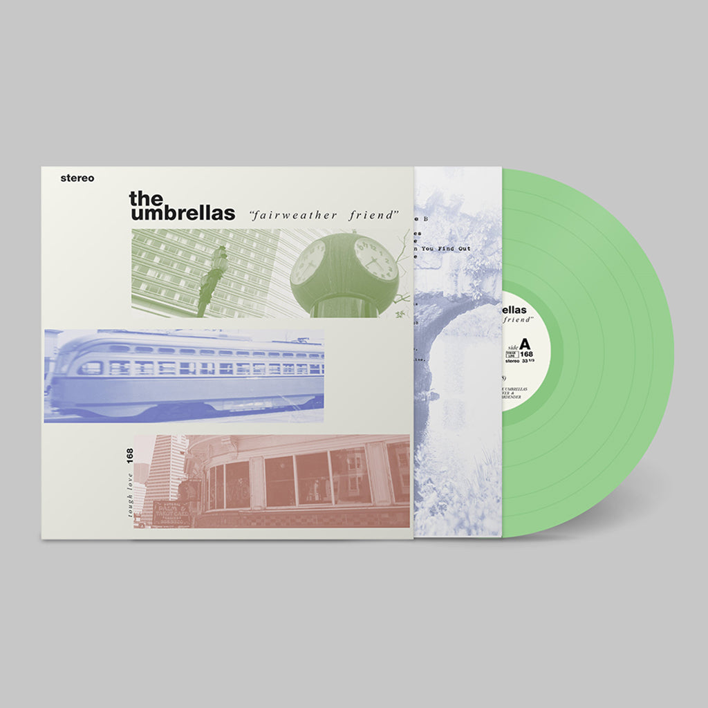 THE UMBRELLAS - Fairweather Friend - LP - Green Vinyl