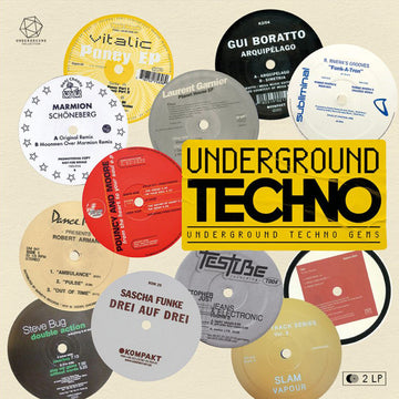 VARIOUS - Underground Techno - 2LP - Vinyl