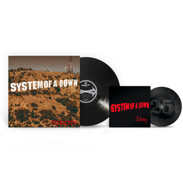 Black/Gray/White Swirl Vinyl LP + 7"