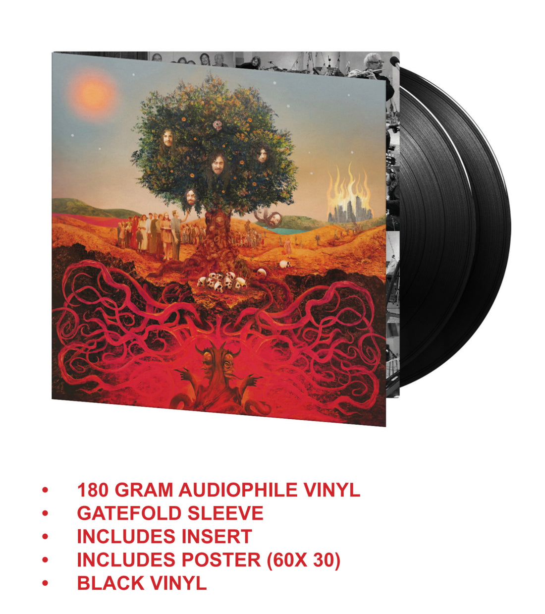 OPETH - Heritage (Repress w/ Poster) - 2LP - Deluxe 180g Black Vinyl [APR 11]