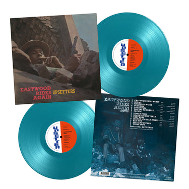 THE UPSETTERS - Eastwood Rides Again (Reissue) - LP - 180g Turquoise Coloured Vinyl