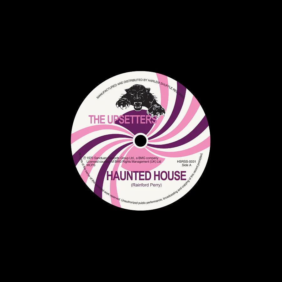 THE UPSETTERS - Haunted House  c/w  Double Wheel (Reissue) - 7'' - Vinyl