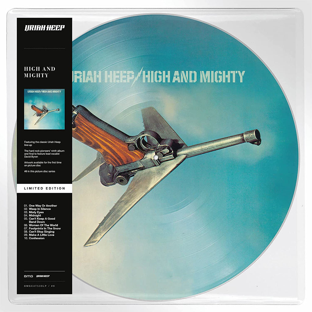 URIAH HEEP - High and Mighty (50th Anniversary Collector's Edition) - LP - Picture Disc Vinyl