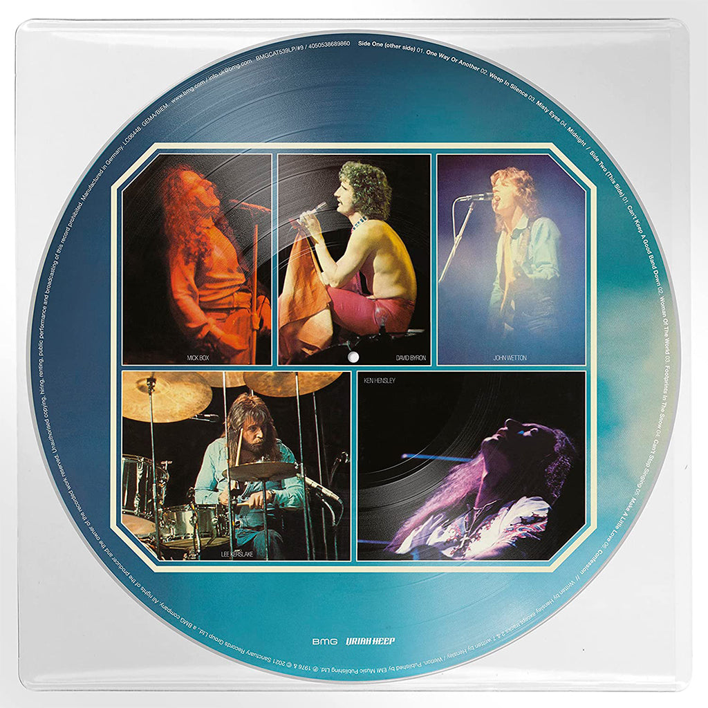 URIAH HEEP - High and Mighty (50th Anniversary Collector's Edition) - LP - Picture Disc Vinyl