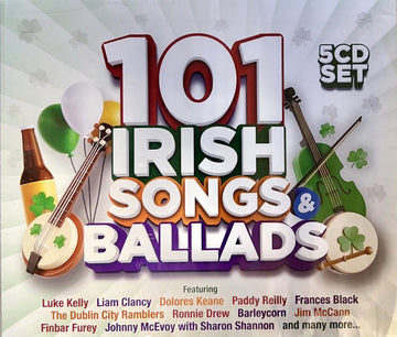 VARIOUS - 101 Irish Songs & Ballads - 5CD