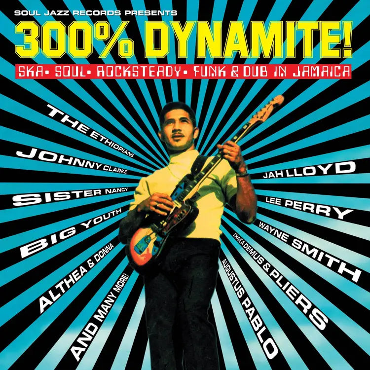 VARIOUS / SOUL JAZZ RECORDS PRESENTS - 300% DYNAMITE! Ska, Soul, Rocksteady, Funk and Dub in Jamaica - 2LP - Vinyl