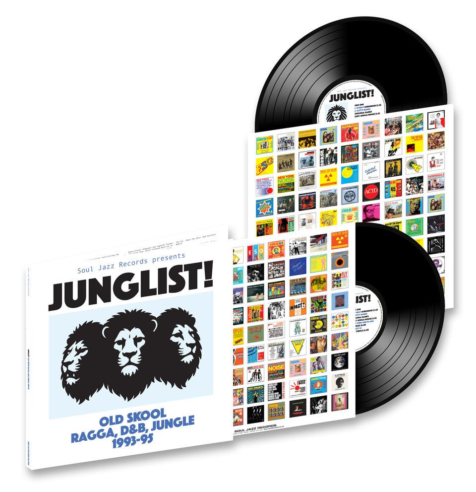 VARIOUS / SOUL JAZZ RECORDS PRESENTS - JUNGLIST! Old Skool Ragga, D&B, Jungle - 2LP - Black Vinyl [JAN 23]