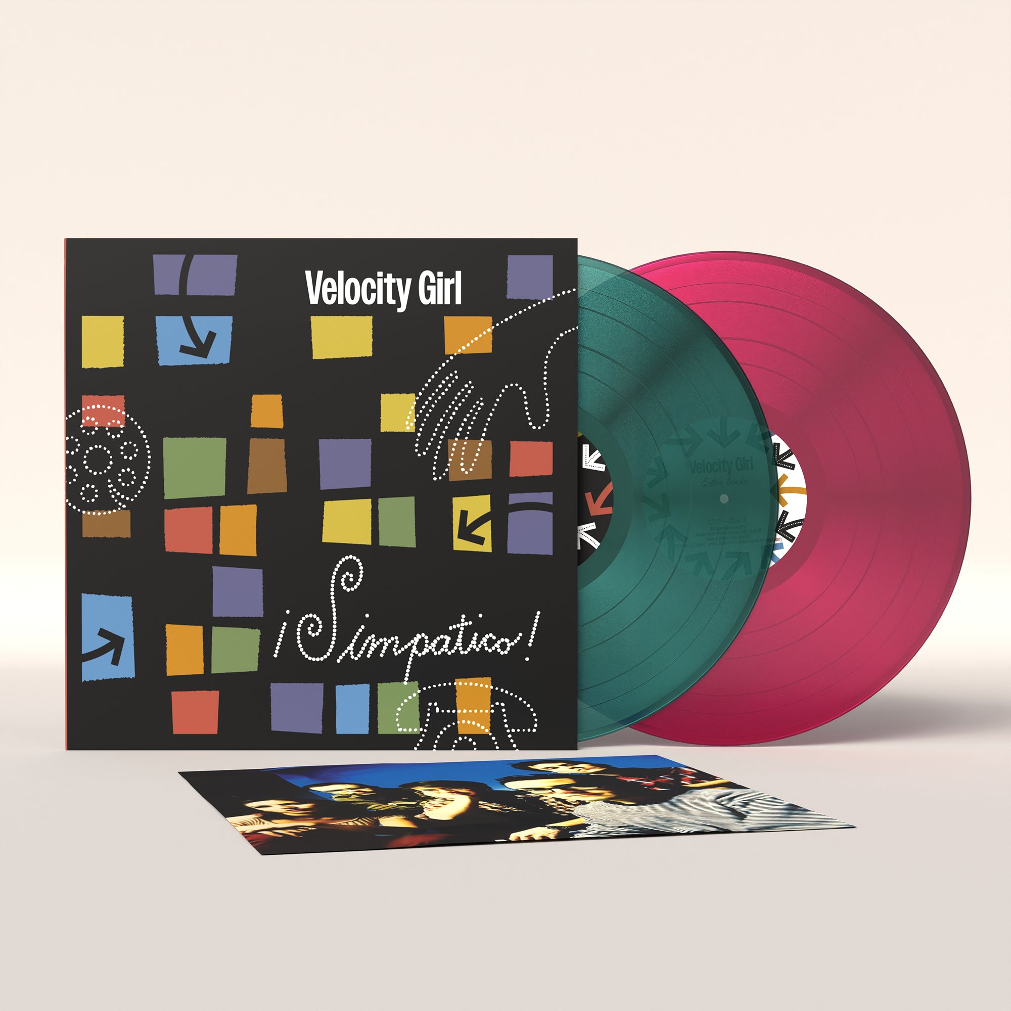 VELOCITY GIRL - ¡Simpatico! (Remastered and Expanded) - 2LP - Disc 1: Bio Vinyl Petrol, Disc 2: Magenta Vinyl [FEB 13]
