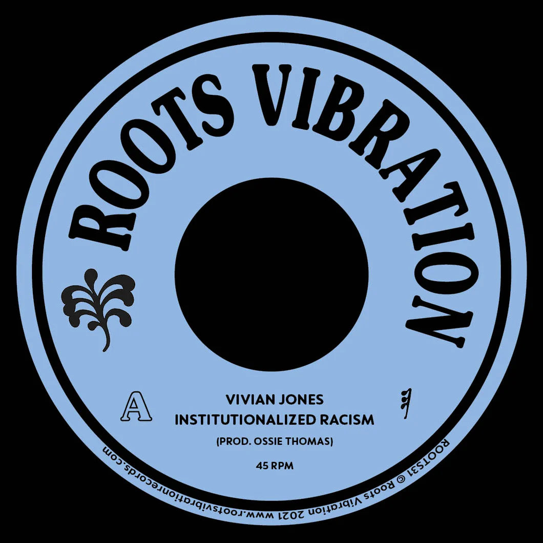 VIVIAN JONES - Institutionalized Racism / Version - 7" - Vinyl