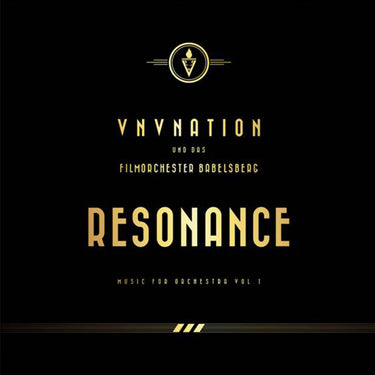 VNV NATION AND THE BABELSBERG FILM ORCHESTRA - Resonance (2023 Reissue) - 2LP - Deluxe Gold Coloured Vinyl [SEP 1]