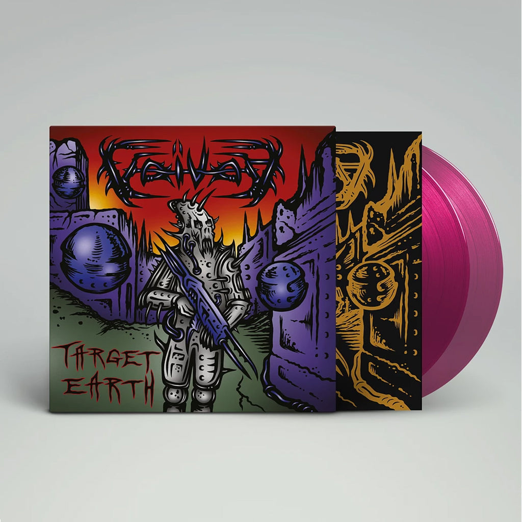 VOIVOD - Target Earth (10th Anniversary Reissue) - 2LP - Magenta Vinyl