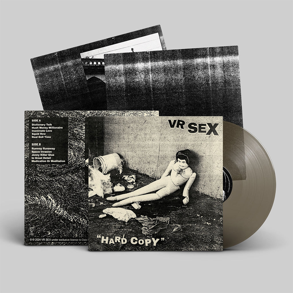 VR SEX - Hard Copy - LP - Black Ice Colour Vinyl