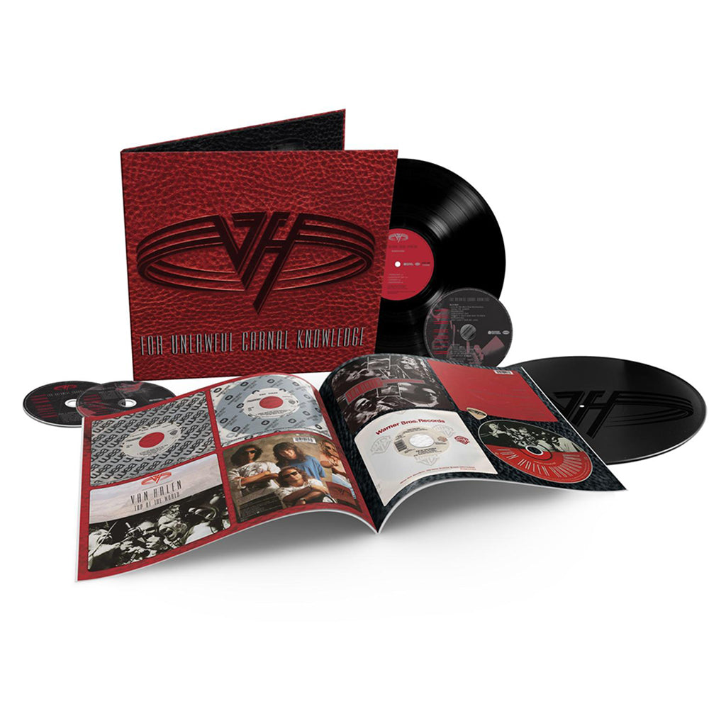 VAN HALEN - For Unlawful Carnal Knowledge (Expanded Edition) - 2LP + 2CD + BR - Gatefold Multi-Format Set