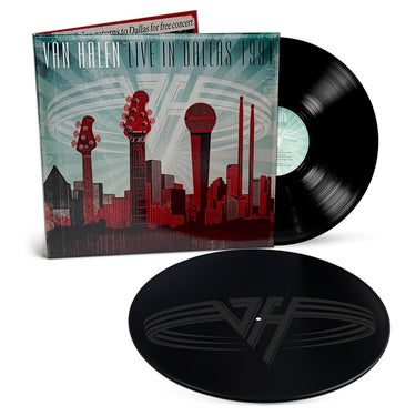 VAN HALEN - Live In Dallas 1991 - 2LP (w/ Logo Etching on Side D) - Gatefold Vinyl