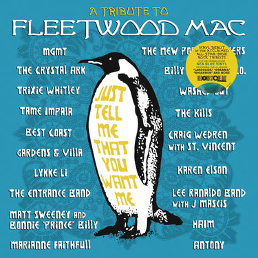 VARIOUS ARTISTS - Just Tell Me You Love Me: A Tribute To Fleetwood Mac - 2LP - Limited Edition Translucent Sea Blue Vinyl [Record Store Day 2026]