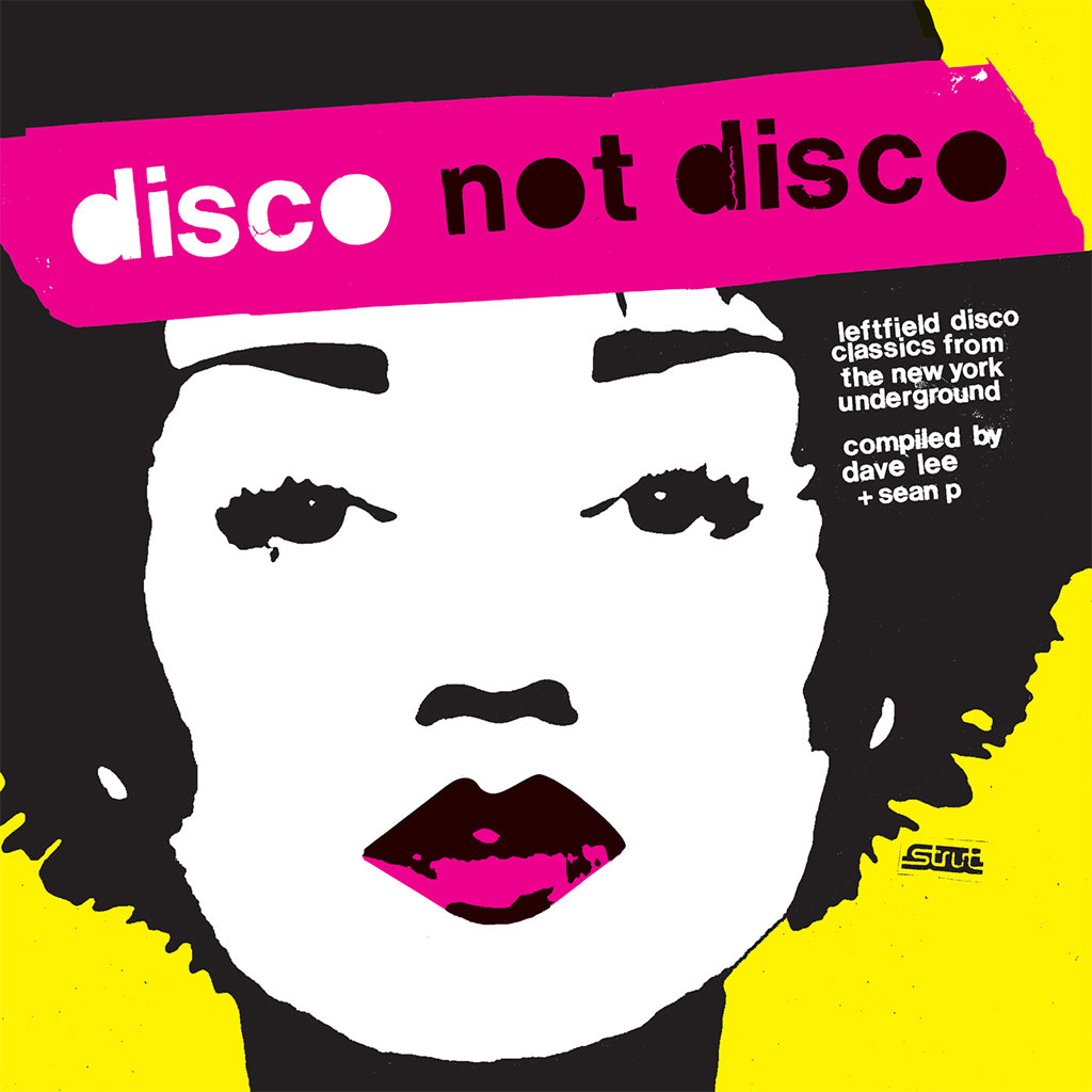 VARIOUS - Disco Not Disco (25th Anniversary Edition) - 3LP - Translucent Yellow Coloured Vinyl