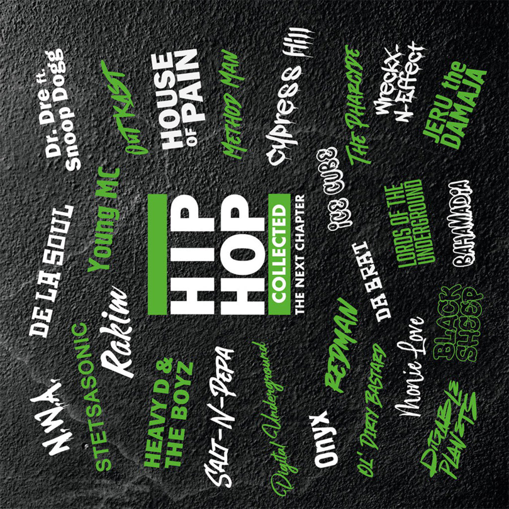 VARIOUS - Hip Hop Collected - The Next Chapter - 2LP - 180g Light Green / White Vinyl