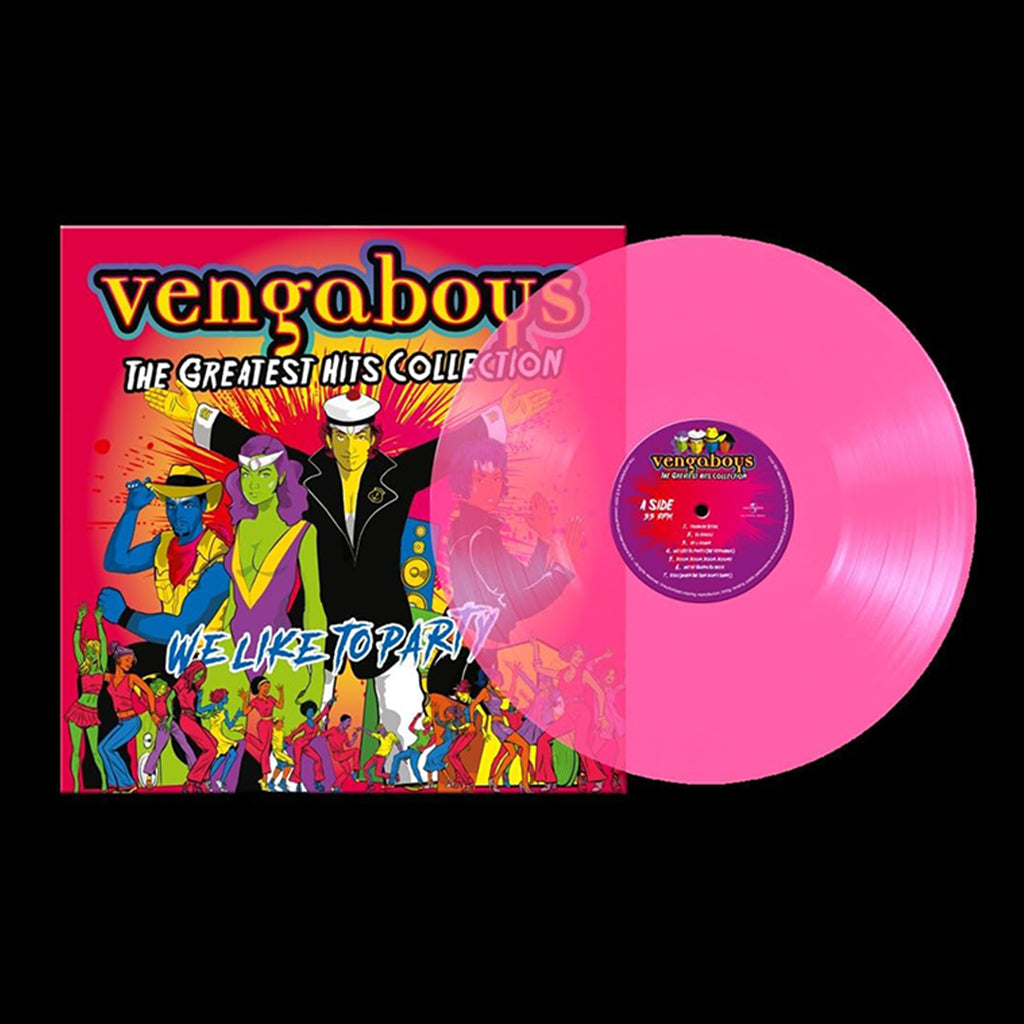THE VENGABOYS - The Greatest Hits Collection - LP - Transparent Pink Vinyl