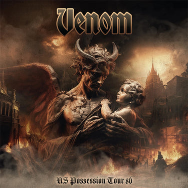 VENOM - US Possession Tour '86 - LP - Red w/ Black Splatter Vinyl