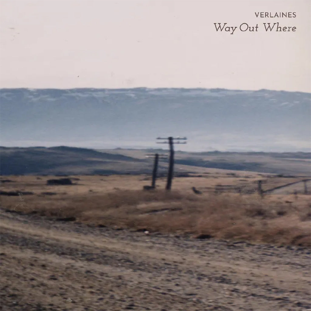 THE VERLAINES - Way Out Where - LP - Transparent Black Vinyl [RSD 2024]