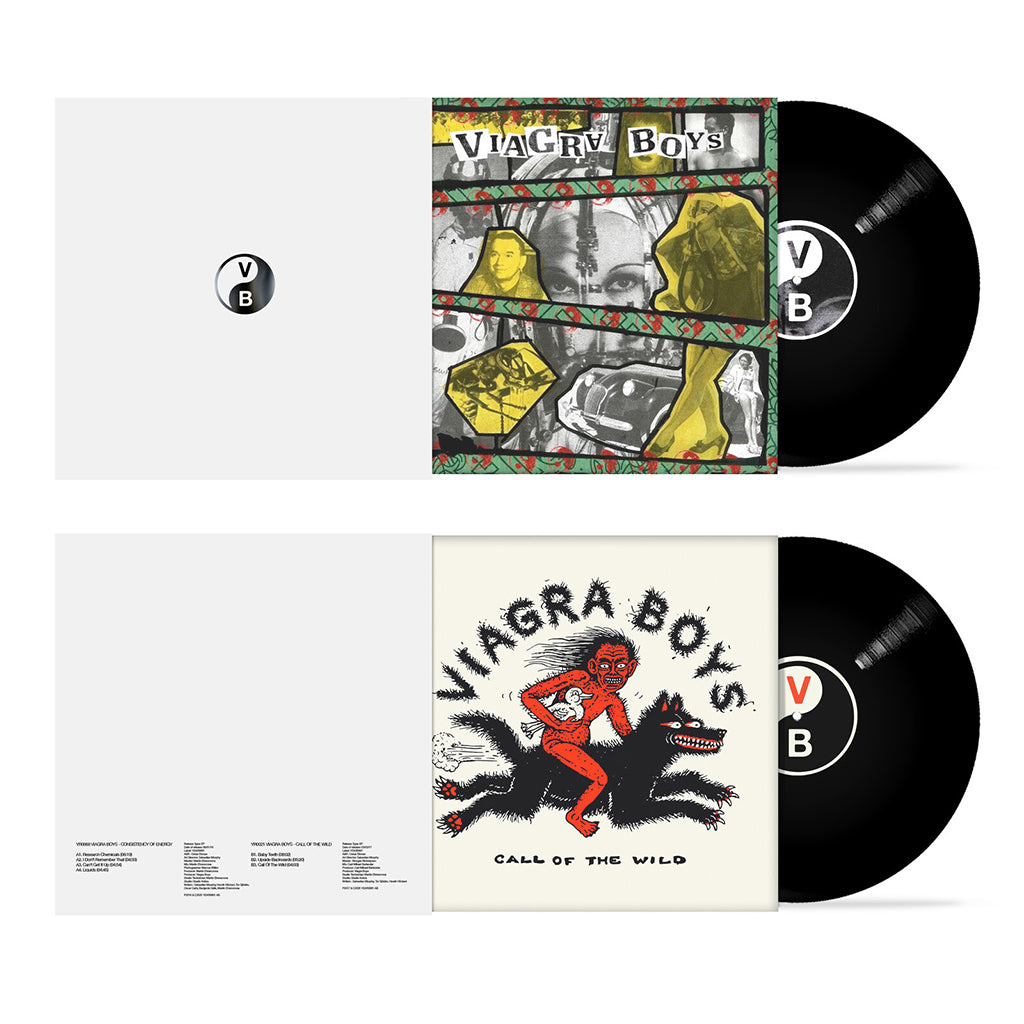 VIAGRA BOYS - Consistency Of Energy / Call Of The Wild (2 EPs Combined) - LP - Vinyl [DEC 12]