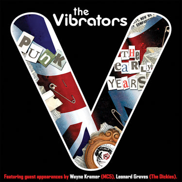 THE VIBRATORS - Punk - The Early Years - LP - Red Marble Vinyl