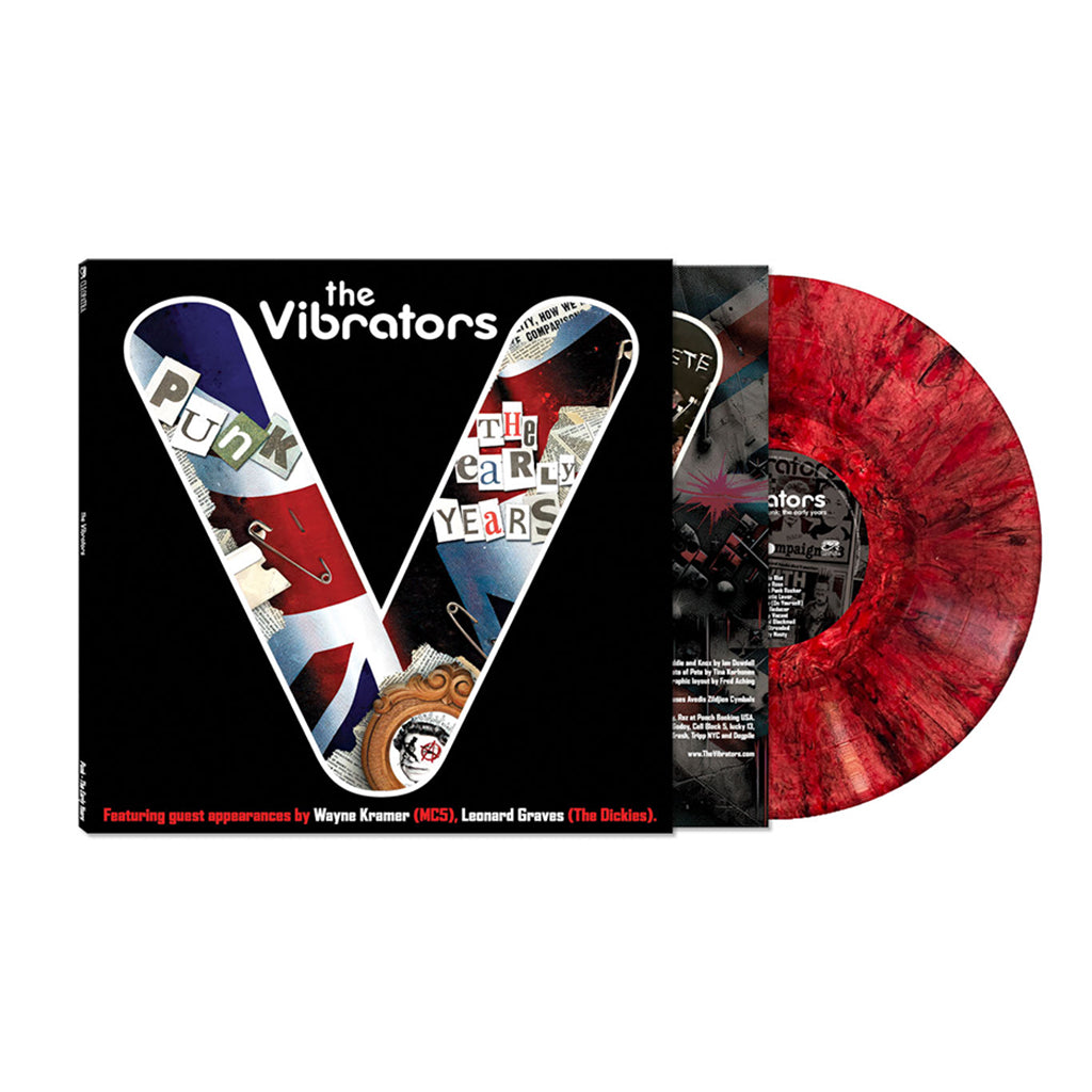 THE VIBRATORS - Punk - The Early Years - LP - Red Marble Vinyl [MAY 2]