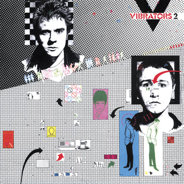 THE VIBRATORS - V2 (Reissue) - LP - 180g Translucent Red Vinyl