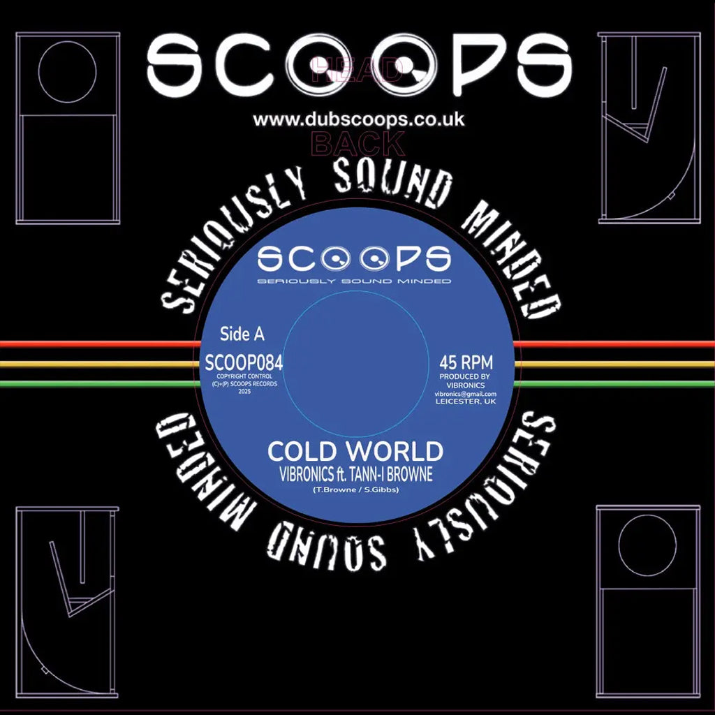VIBRONICS MEETS TANN-I BROWNE - Cold World / Cold Dub - 7'' - Vinyl [SEP 26]