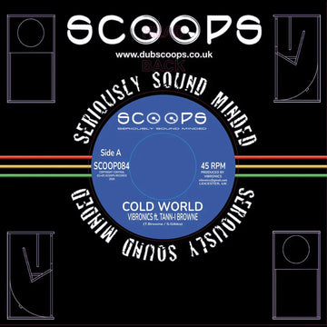 VIBRONICS MEETS TANN-I BROWNE - Cold World / Cold Dub - 7'' - Vinyl [SEP 26]