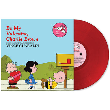 VINCE GUARALDI - Be My Valentine, Charlie Brown OST (50th Anniversary RSD Indie Exclusive) - LP - Heartburn Red Vinyl [FEB 28]