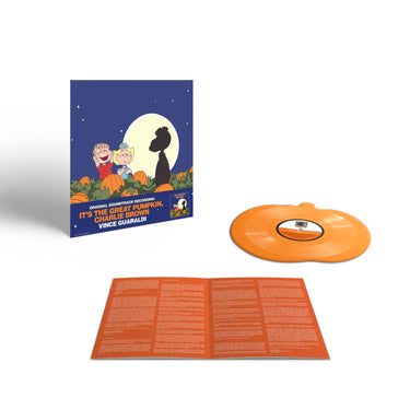VINCE GUARALDI - It's The Great Pumpkin, Charlie Brown (Original Soundtrack) [Reissue] - LP - Pumpkin-Shaped Orange Vinyl