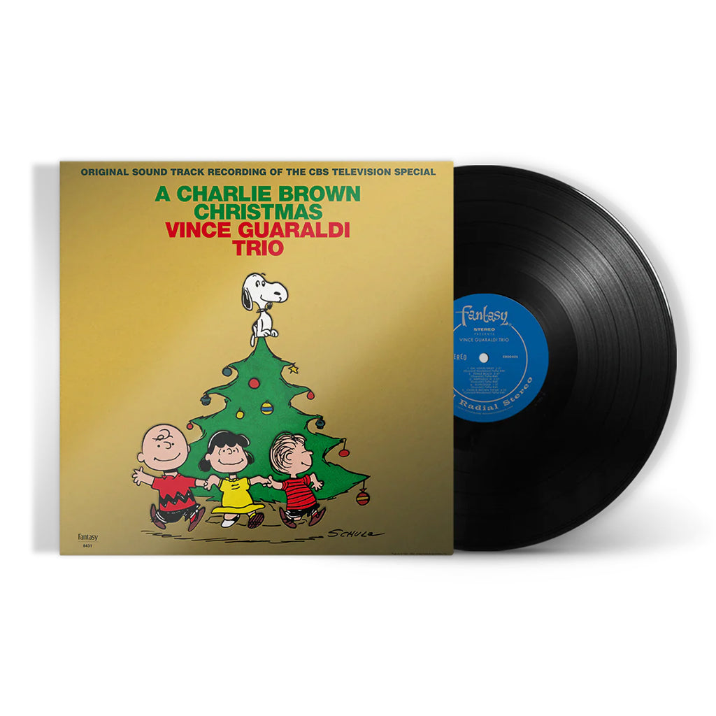VINCE GUARALDI TRIO - A Charlie Brown Christmas (Restock in Gold Foil Sleeve) - LP - 180g Black Colour Vinyl [OCT 3]