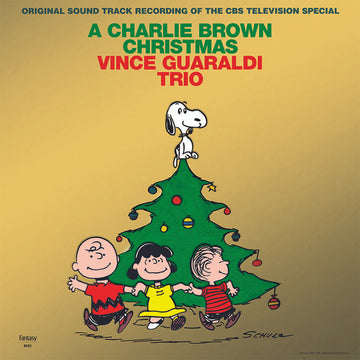 VINCE GUARALDI TRIO - A Charlie Brown Christmas (Restock in Gold Foil Sleeve) - LP - 180g Black Colour Vinyl [OCT 3]