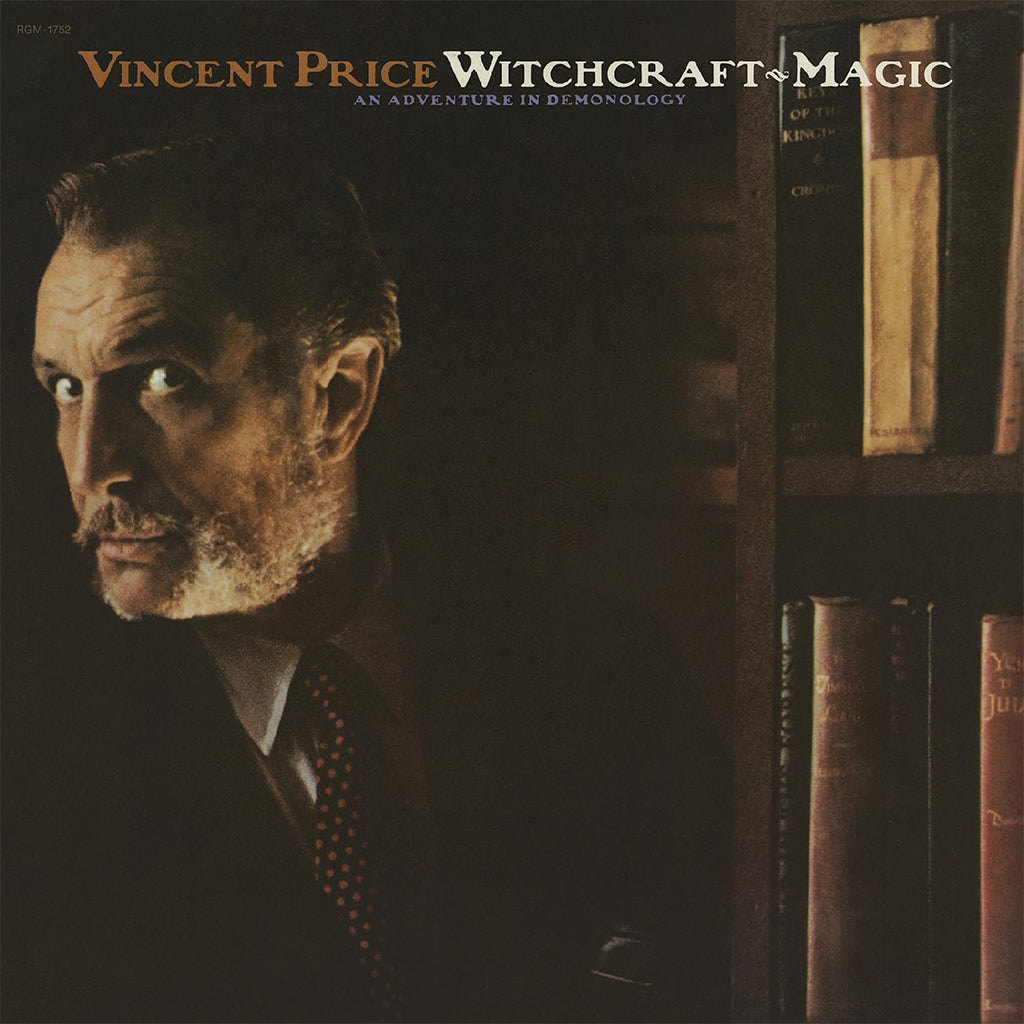 VINCENT PRICE - Witchcraft - Magic: An Adventure In Demonology (Reissue) - 2LP - Clear with Orange Pumpkin Swirl Vinyl [SEP 13]