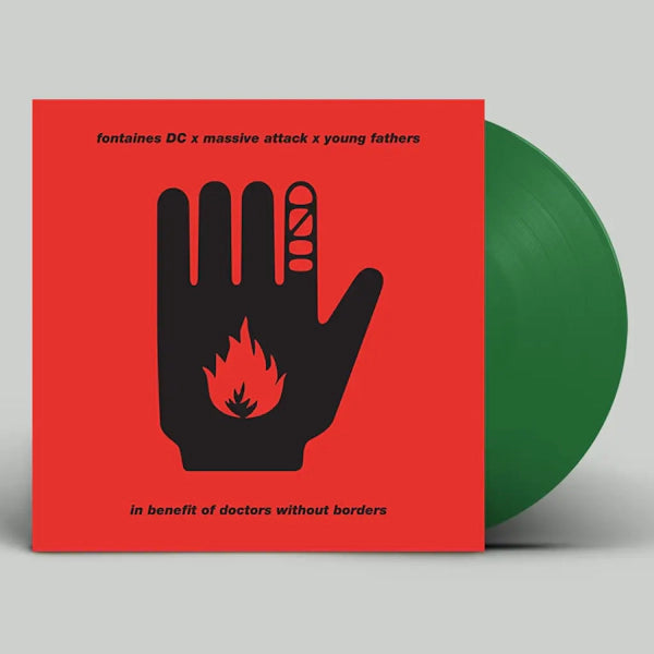 Fontaines D.C., Young Fathers, Massive Attack - 12" - Ceasefire (Random Coloured Vinyl) [AUG 9]